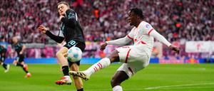 Florian Wirtz spielte für Leverkusen groß auf und war am Ende doch enttäuscht.