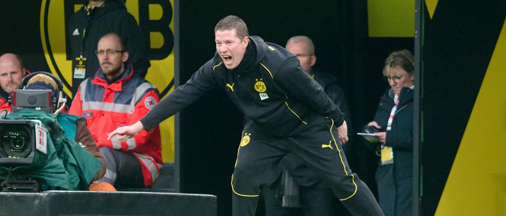 Mike Tullberg fungiert auch gegen Donezk als Interimscoach.