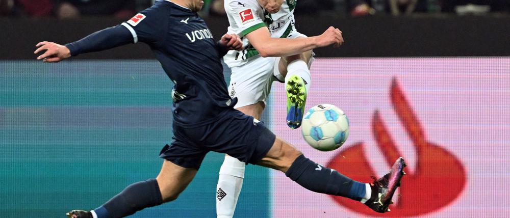 Umkämpfte Partie im Borussia-Park.