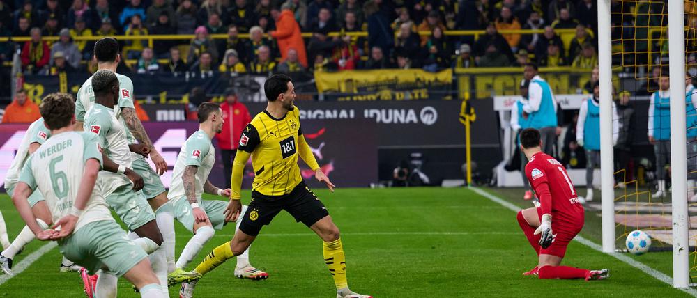 Laut DFB hätte das zweite Dortmunder Tor nicht zählen dürfen.