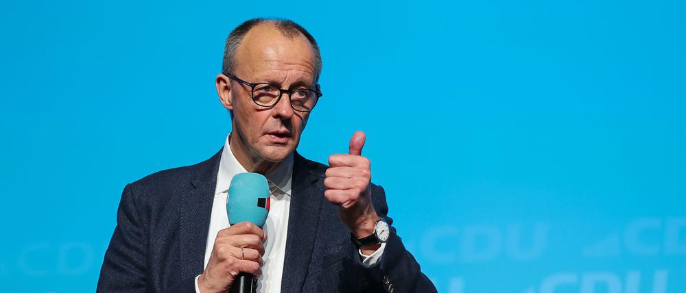 CDU-Chef Friedrich Merz.
