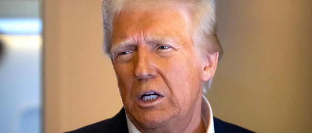 US-Präsident Trump will Menschen aus Gaza in arabische Länder bringen. 