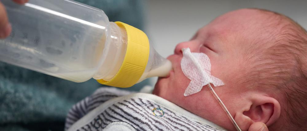 Die Magensonde bleibt zur Sicherheit noch erhalten