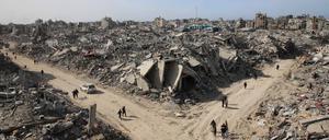 Donald Trump hat vorgeschlagen, den Gazastreifen „zu räumen“ und die palästinensischen Einwohner nach Ägypten und Jordanien umzusiedeln.
