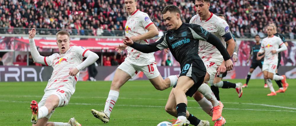 Starker Auftritt. Florian Wirtz (in schwarz) in Aktion.