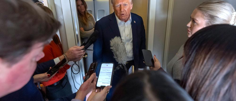 US-Präsident Trump geht weiter davon aus, dass die USA die Kontrolle über Grönland erhalten.