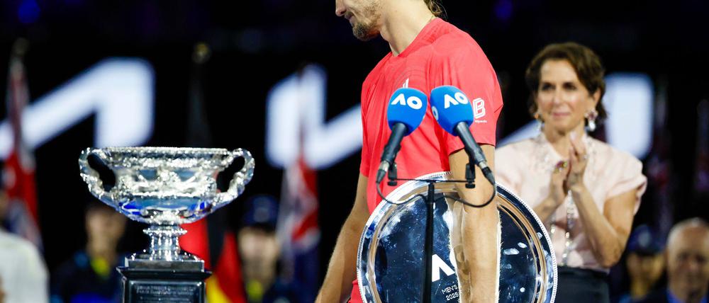 Alexander Zverev darf erneut keine Grand-Slam-Trophäe hochheben