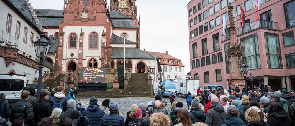 Gedenkgottesdienst für die Opfer der Messerattacke.