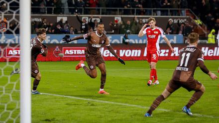 Morgan Guilavogui erzielte gegen den 1. FC Union einen Doppelpack.