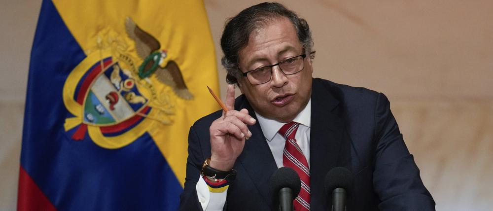 Der Präsident von Kolumbien Gustavo Petro.