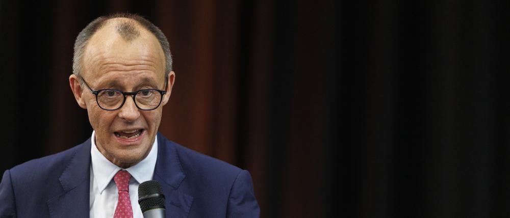 Der CDU-Kanzlerkandidat Friedrich Merz.