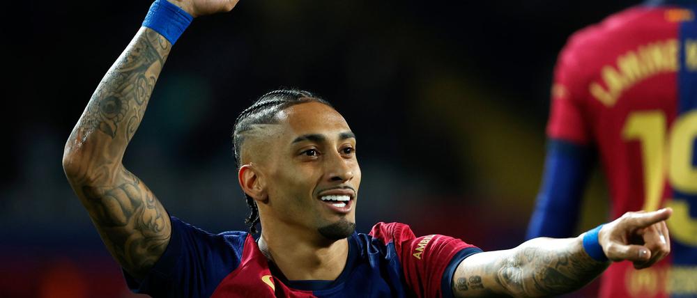 Auch Raphinha trifft wieder.
