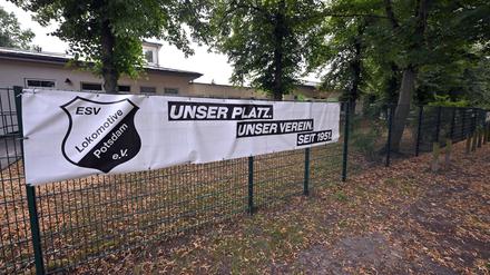 Der ESV Lokomotive Potsdam kämpft seit Jahren um sein Vereinsgelände an der Berliner Straße.