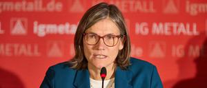 Christiane Benner steht an der Spitze von 2,1 Millionen IG Metall-Mitgliedern. 