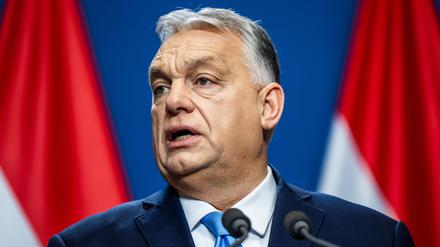 Ungarns Ministerpräsident Viktor Orban blockierte wochenlang eine EU-Entscheidung zur Verlängerung von Russland-Sanktionen. (Archivbild)