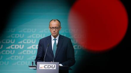 CDU-Chef Friedrich Merz