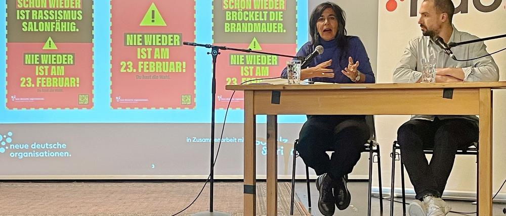 Die Kampagne steht unter dem Motto „Nie wieder ist am 23. Februar“, dem Tag der Bundestagswahl. 