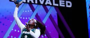Kahleah Copper spielt in der WNBA für Phoenix, in der Unrivaled League steht sie für Rose auf dem Parkett.