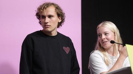 Jakob Blasel und Jette Nietzard sind die Vorsitzenden der Grünen Jugend.