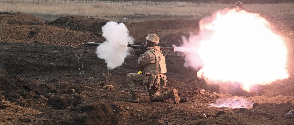 Die Ukraine verteidigt sich bereits seit fast drei Jahren gegen Russland.