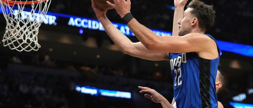 29 Punkte hatte Franz Wagner am Ende, für den Sieg gegen die Miami Heat reichte das nicht.