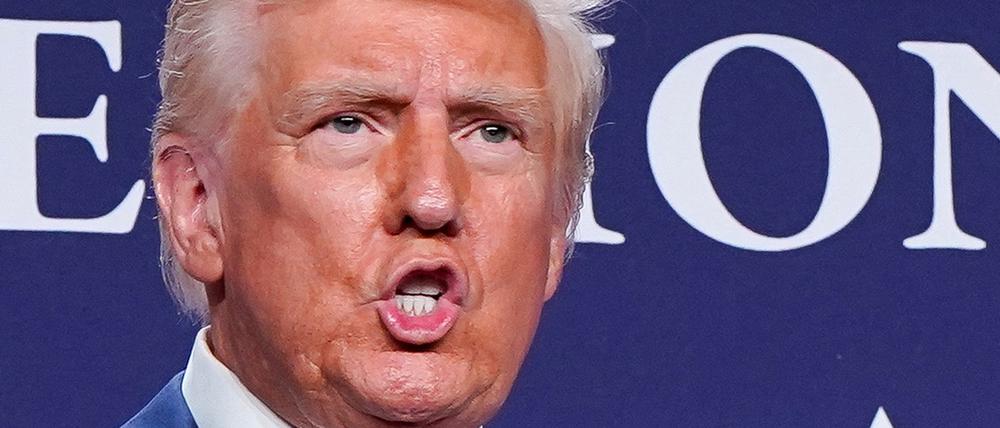 US-Präsident Donald Trump.