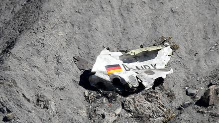 Nur noch Trümmer blieben von einem Germanwings-Flug nach Düsseldorf. (Archivbild)
