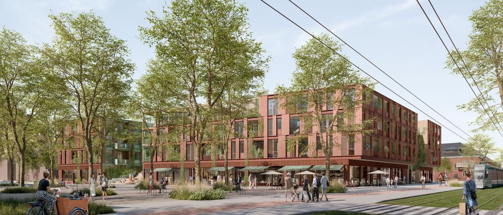 Buwog/ Behnisch Architekten
Krampnitz Potsdam Eingangsbereich