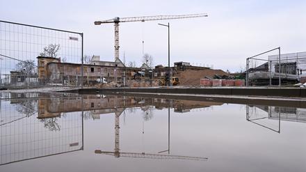 Blick auf das künftige Viertel Krampnitz.