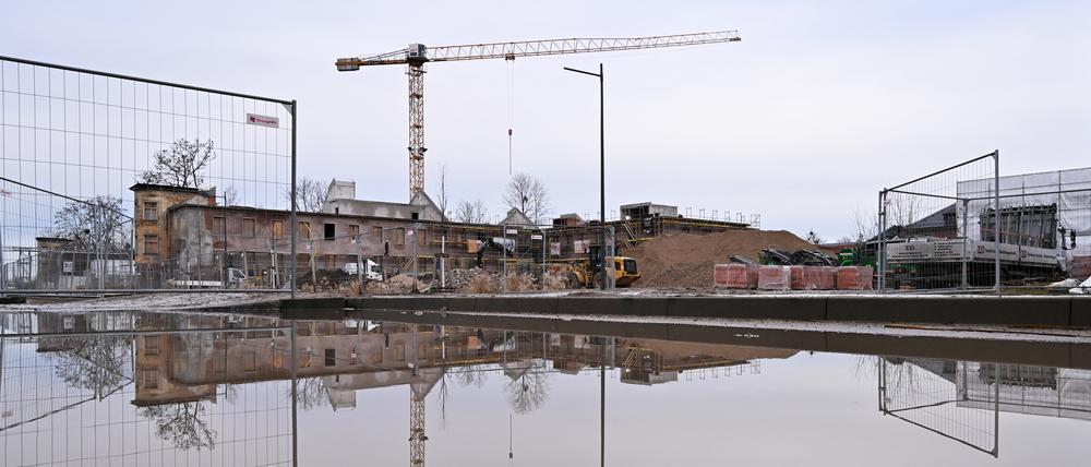 Blick auf das künftige Viertel Krampnitz.