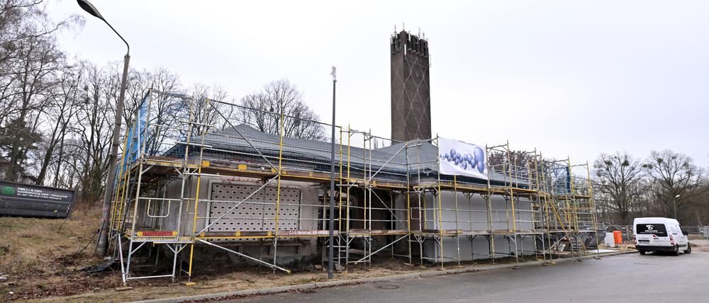 Auf dem ehemaligen Kasernenareal Krampnitz im Potsdamer Norden entsteht ein neues Stadtviertel.