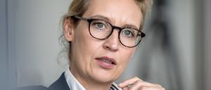Alice Weidel, Kanzlerkandidatin der AfD. 