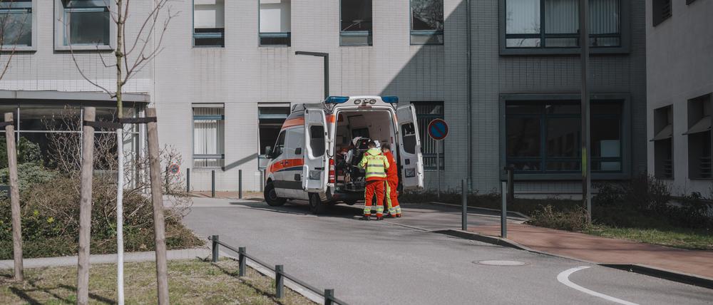 Das Jüdische Krankenhaus Berlin am 13. März 2024.