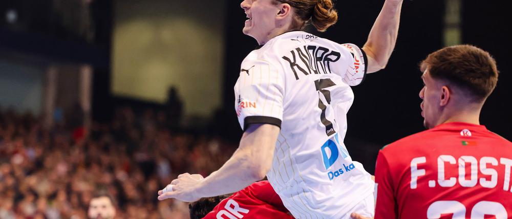 Auf die deutschen Handballer wartet im WM-Viertelfinale gegen Portugal eine schwere Aufgabe.