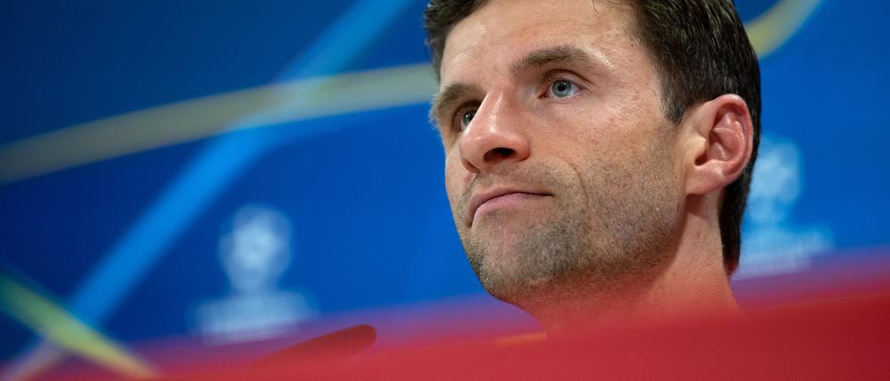 Thomas Müller hat sich für die Zukunft noch nicht festgelegt.