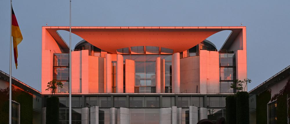 Das Bundeskanzleramt in Berlin.