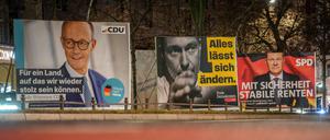 Wahlplakate sind wieder Ziel von Zerstörungen