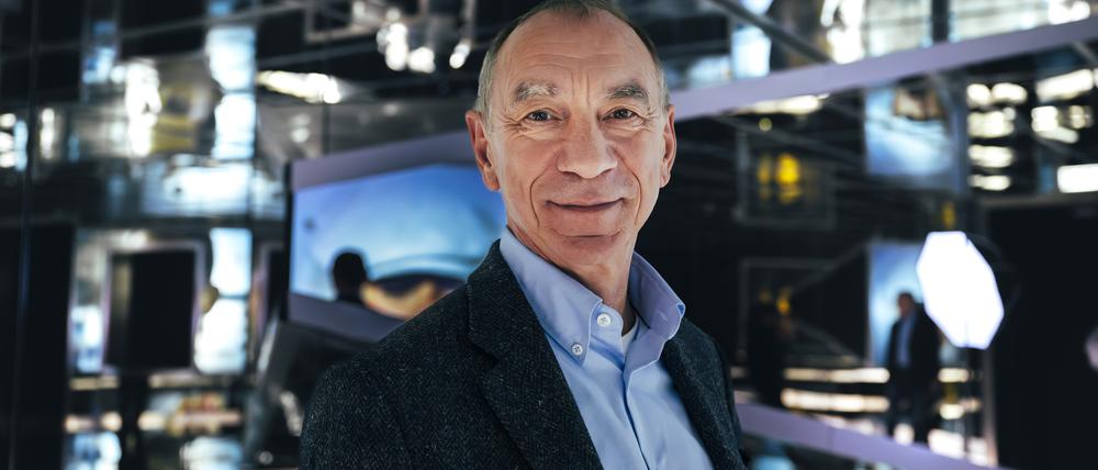 Kinematheks-Chef Rainer Rother im Oktober 2024 im Filmmuseum, das inzwischen geschlossen ist.  