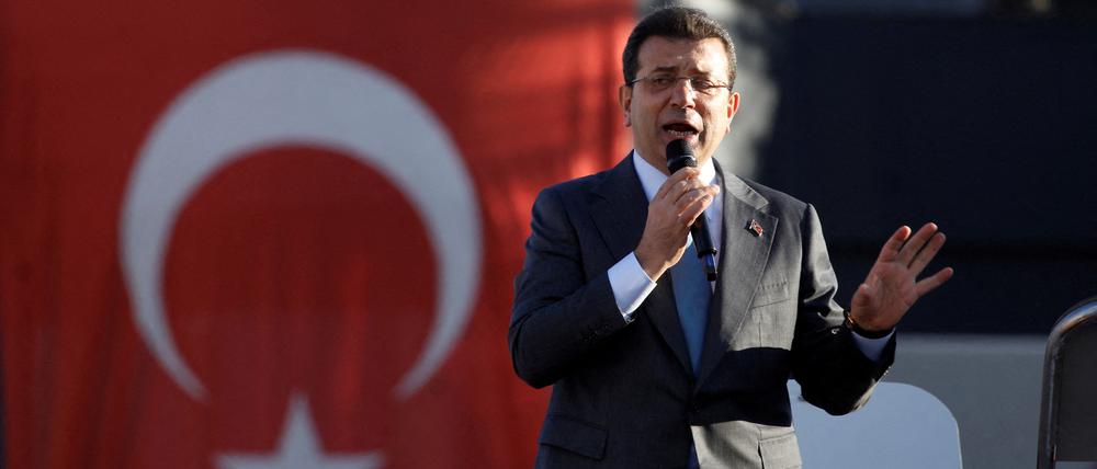 Ekrem İmamoğlu. 