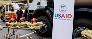 Hilfe aus den USA für die Ukraine.