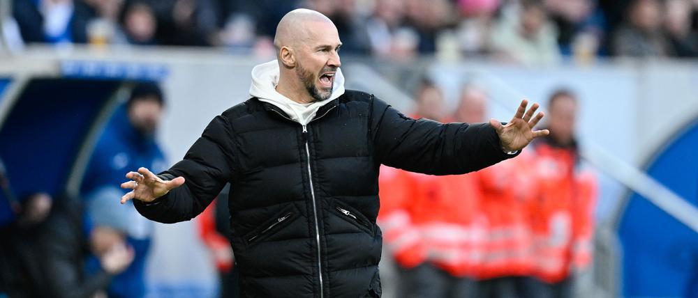 TSG-Coach Christian Ilzer hat große Personalsorgen 