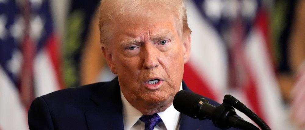 Donald Trump sorgt mit einem weiteren umstrittenen Vorstoß für Aufsehen.
