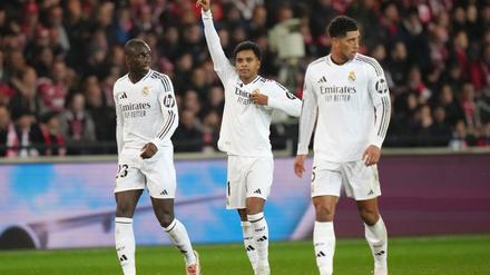 Die Stars von Real Madrid konnten am Ende durchatmen