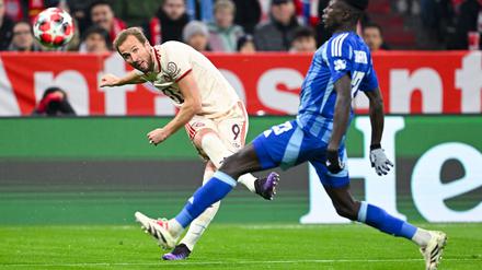 Münchens Harry Kane im Spiel gegen Bratislava.