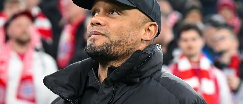Auf Vincent Kompany kommt womöglich ein Duell mit seinem Ex-Trainer Pep Guardiola zu.