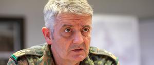 Generalleutnant Sollfrank will eine wirksame Abschreckung. (Archivbild)