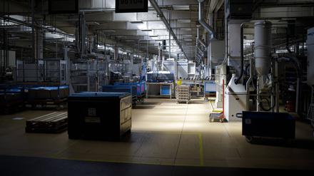 Werkshalle des Automobilzulieferers ZF Getriebe GmbH in Brandenburg an der Havel (Archivbild).