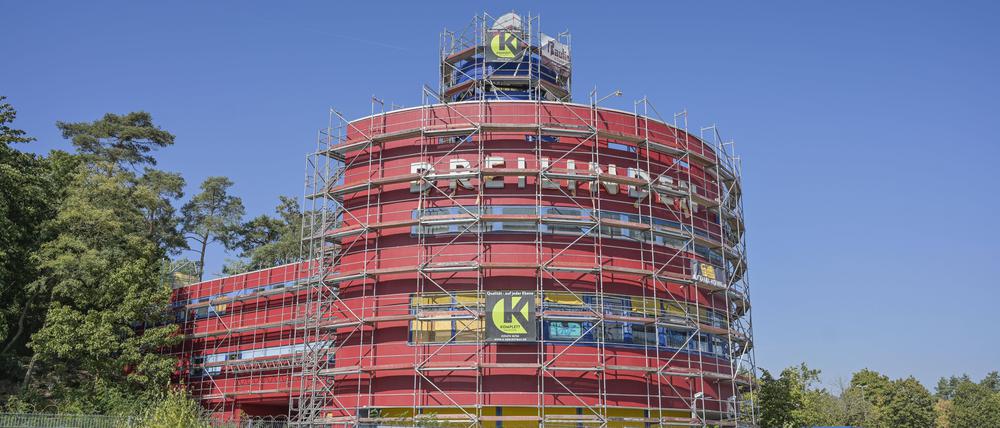 Die Autobahnraststätte Dreilinden: Sie gehört jetzt der Autohaus-Kette König.