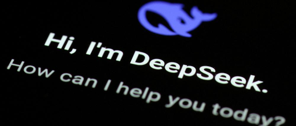 Die App DeepSeek aus China macht den KI-Modellen aus den USA Konkurrenz.