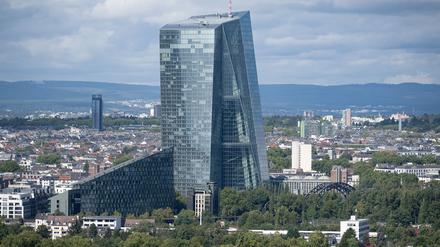 Die Europäische Zentralbank (EZB) in Frankfurt am Main. 